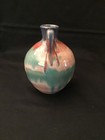 VINTAGE N.C. POTTERY MULTI DRIP GLAZE JUG — photo 4