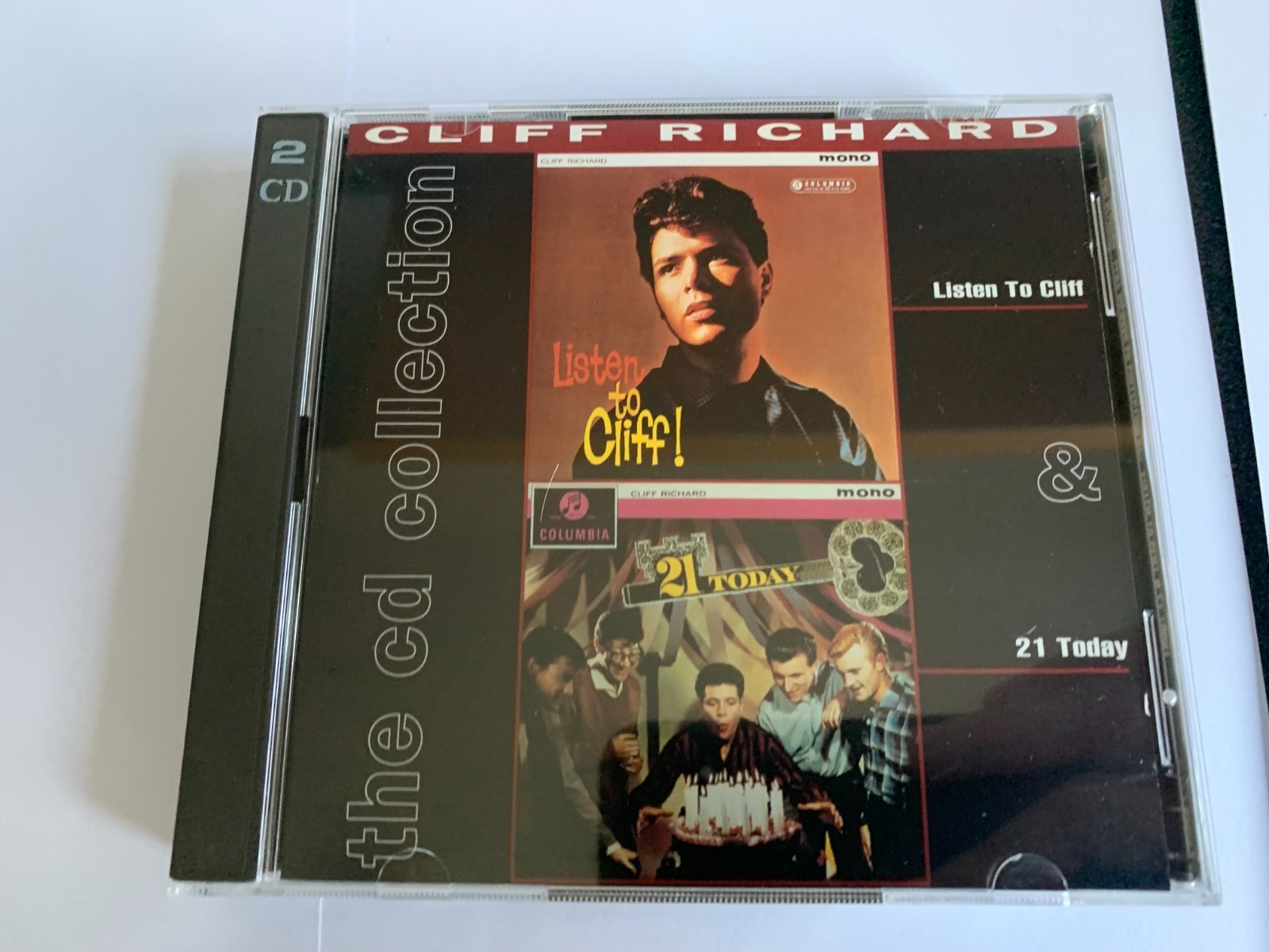 Cliff Richard : Listen to Cliff/21 Today CD 2 DISC - MINT [B27]