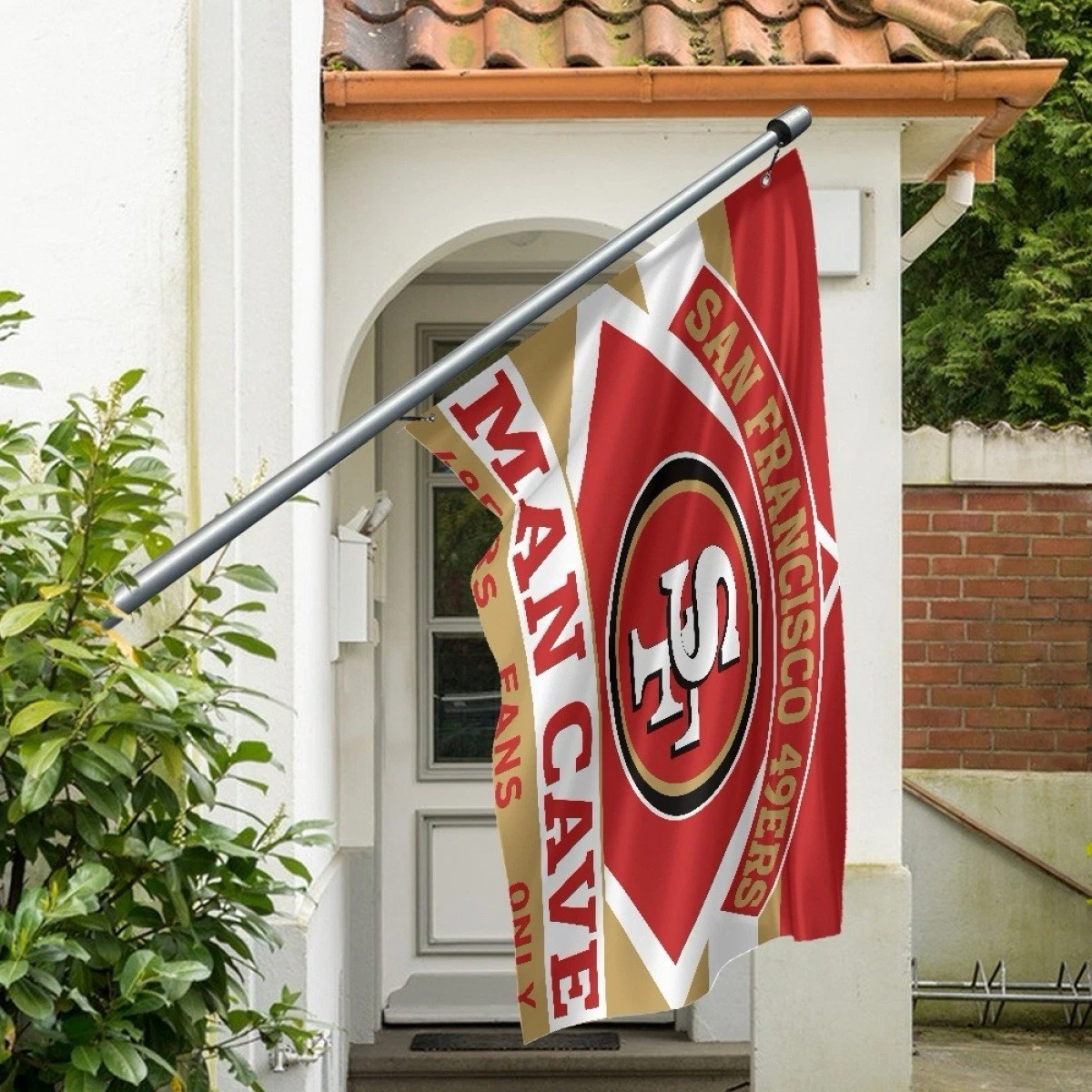San Francisco Football Team House Flag