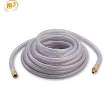 Image of 8mm x 20M Clear PVC Air Hose 12 Bar Compressor Pneumatic Airline Pipe Tube