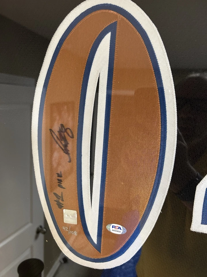 Camiseta Alexander Ovechkin Draft Day. This Jersey Is Number 42/108 Foto 2 de 3