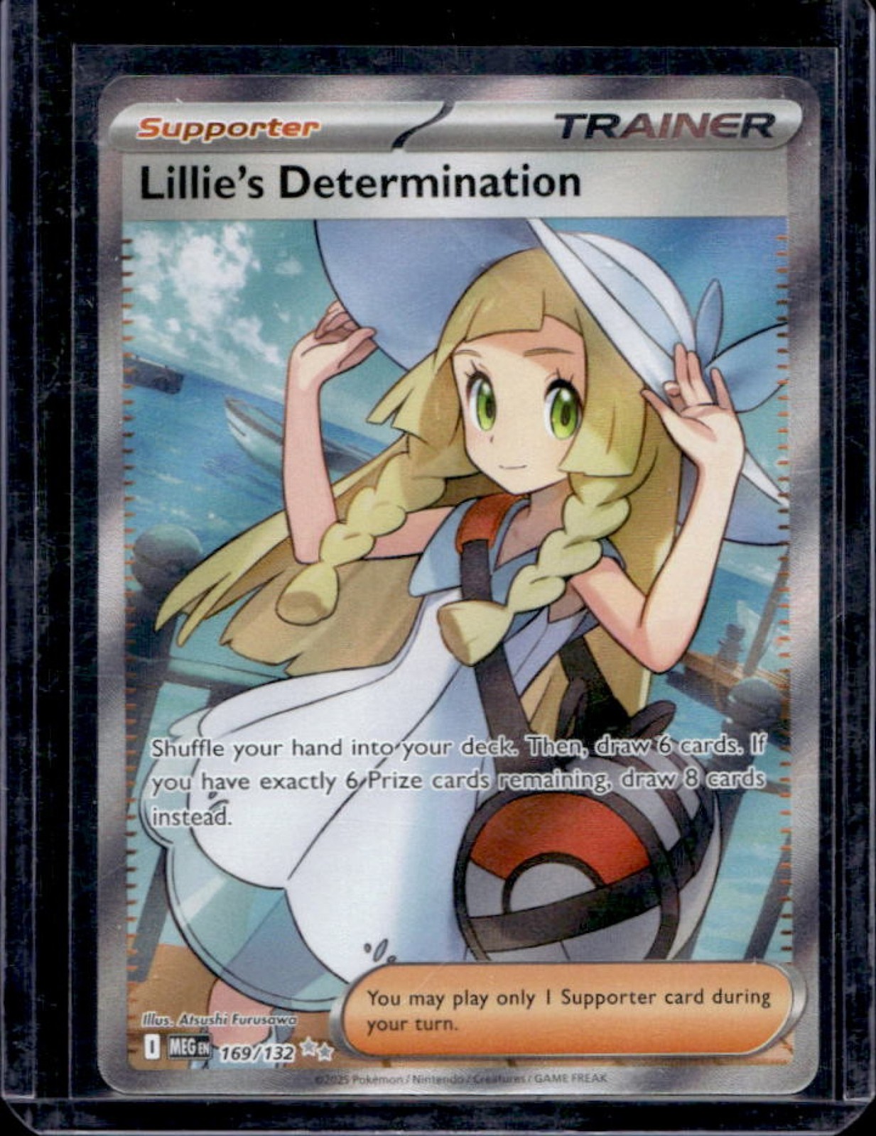 2025 Pokemon Mega Evolution Lillie's Determination Ultra Rare #169/132