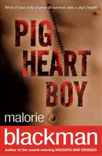 Pig-Heart Boy, Malorie Blackman, Used; Good Book