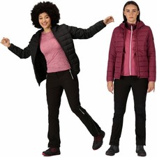 Regatta Womens Helfa Insulated Quilted Padded Hooded Jacket Coat