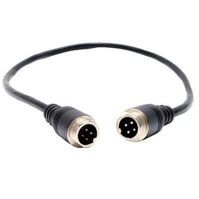 4Pin Male to Male Aviation Video Extension Cable Wire fits Heavy Duty Camera New
