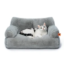 MEWOOFUN Cat Bed for Indoor Cats, Washable Dog Beds for Small Dogs  Cats with...
