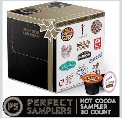 Crazy Cups, Double Donut, Entenmann's Hot Chocolate Sampler 30 Count