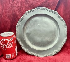 Rare Antique English Wavy-Edge Plate By Compton (c) 1810