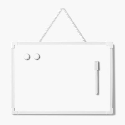 Double Sided White Board Dry Erase 11 x 14, White Boards for Walls, Mini Hang...
