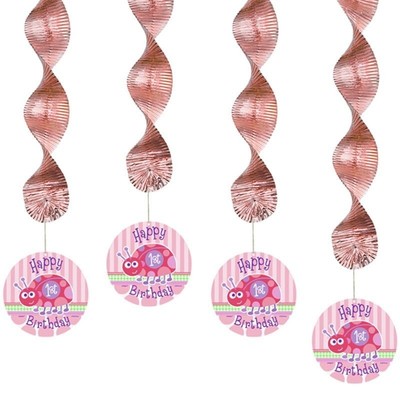 Unique- Decorazioni per Il 21 Spirale da appendere-81 cm-Compleanno