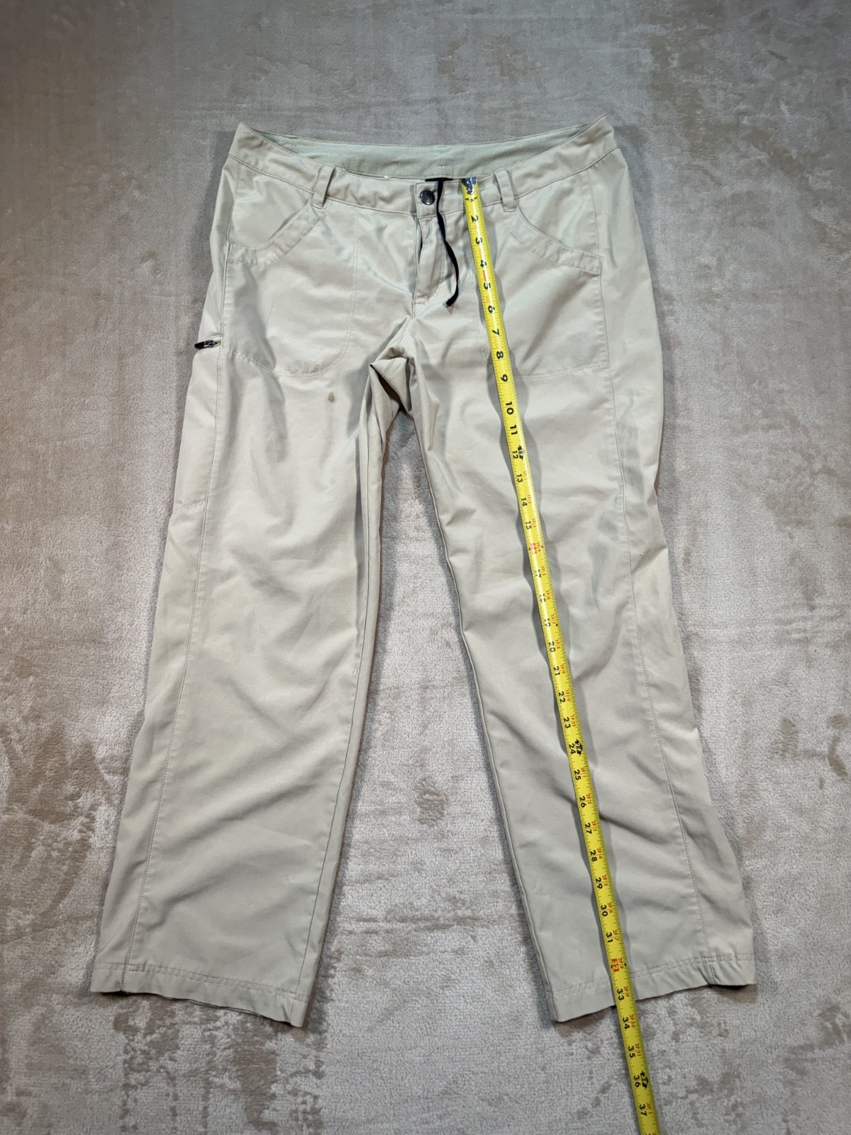 Patagonia Women's Happy Hike PantsEl Cap Khaki Size 10 STY21210 thumbnail 2