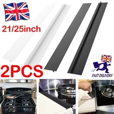 2X Silicone Kitchen Seals Gap Filler Stove Counter Cover for Cooker Worktop UK