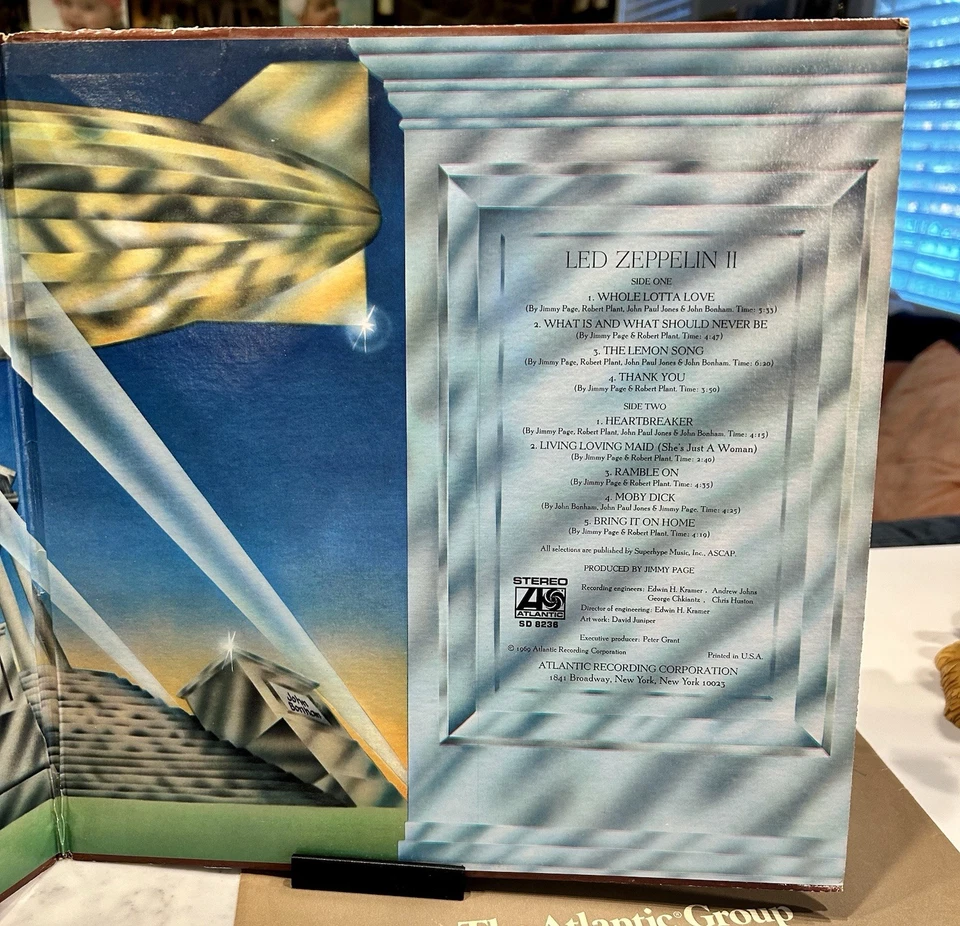 Promo Led Zeppelin II con Tira de Tiempo Foto 3 de 4