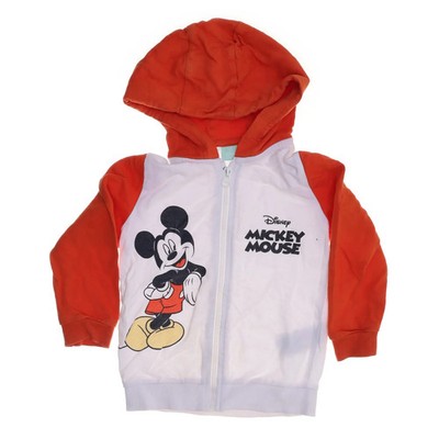 Disney Baby, Kapuzenpullover, Größe: 92, Orange/Weiß/Schwarz, Baumwolle #xLW