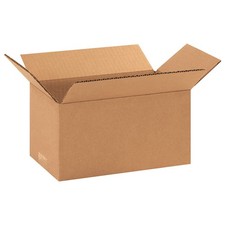 GRAINGER APPROVED 11K633 PK 25 Shipping Box,10x6x5 in 11K633