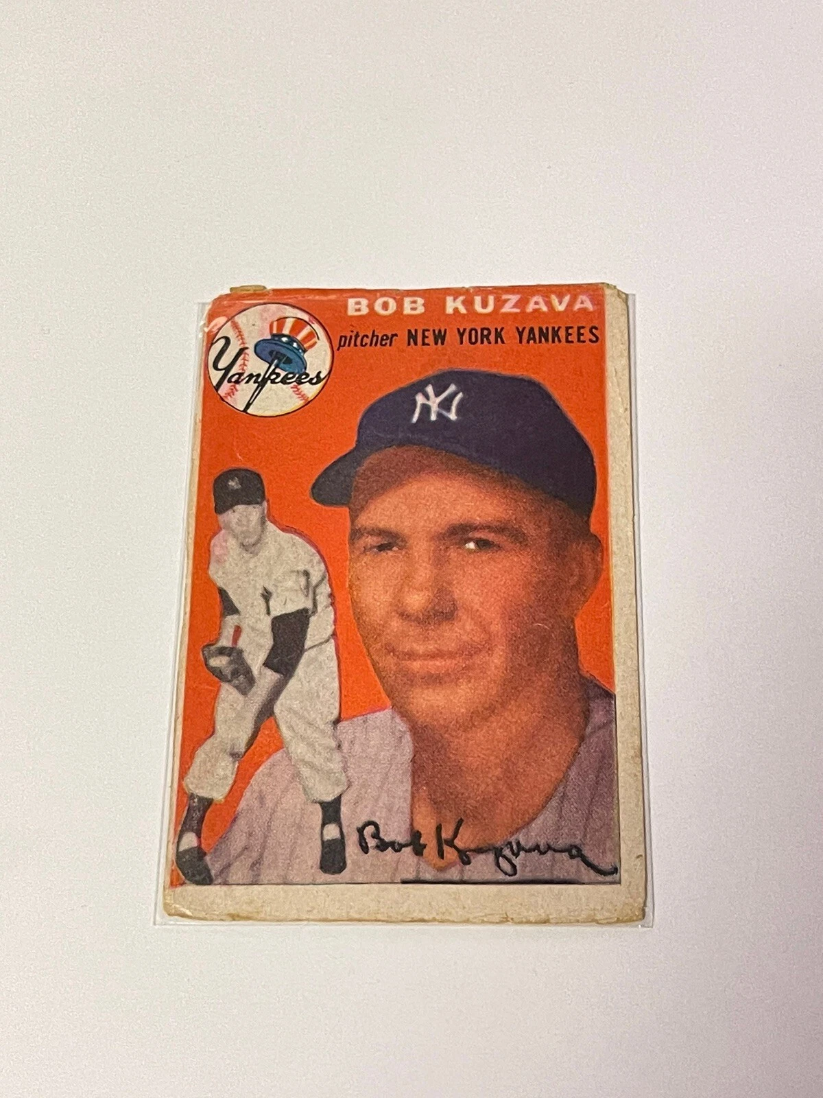 1954 Topps Sports Illustrated Bob Kuzava  **029827