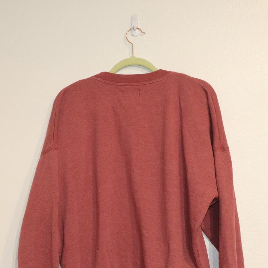 American Eagle Brick Crewneck Sweatshirt Sz S eBay