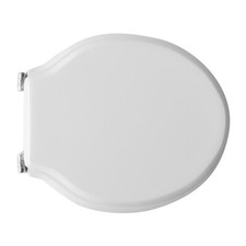 WC SEAT FOR KERASAN FLYING POT SHAPE 2 White Universal Seats Water Cover