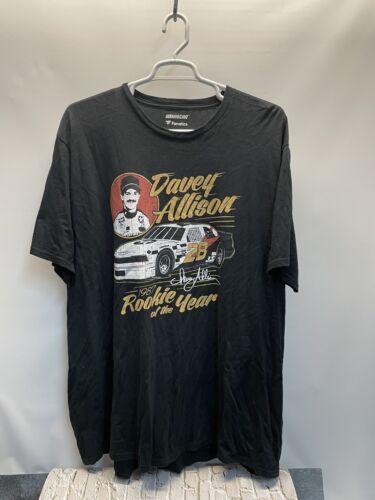 NASCAR Fanatics Davey Allison 1987 Rookie Of The Year T- Shirt Sz 4 XL