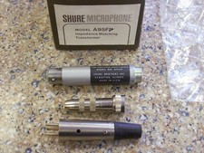 Shure A95FP Impedance Matching Transformer With Switch Craft Connectors 