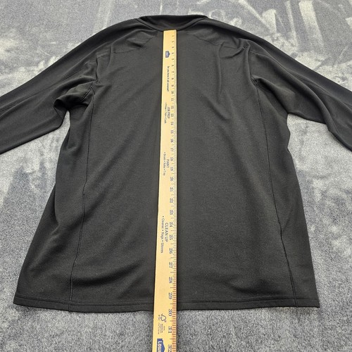 Patagonia Capilene 3 Midweight 1/4 Zip Baselayer Mens XL Black Mockneck Pullover - Picture 9 of 10