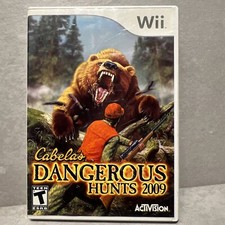 Cabela's Dangerous Hunts 2009 For Nintendo Wii. Tested✅ (no manual)