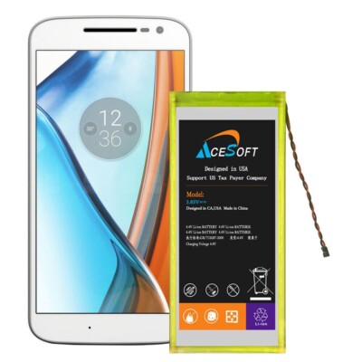 Large Capacity 3470mAh Standard Internal Battery f Motorola Moto G4 Plus XT1644
