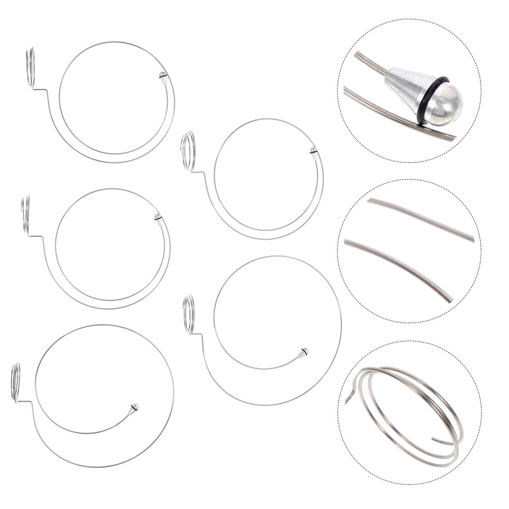 5 Pcs Loupe Holding Headspring Watch Tool Kit Magnifying Glass Traveler