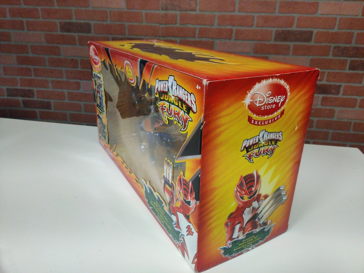 Power Rangers Jungle Fury Ultimate Megazord set sealed Disney