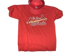 Vintage 80s St Louis Cardinals Tshirt Single Stitch Sz L  Sports Specialty Hat