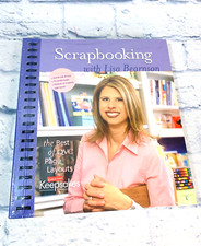 Scrapbooking with Lisa Bearnson Book QVC Page Layouts Creating Keepsakes W/CD