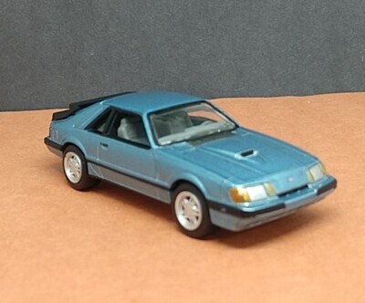 1986 '86 Ford Mustang Fox Body Turbocharged SVO 1/64 Scale Limited