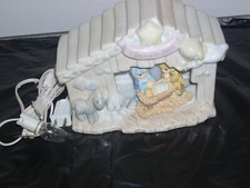 Precious Moments Nativity Nite lite w/Box 150290A Night Light
