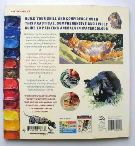 Animal Painting Workbook - By David Webb - Learn To Paint Animals In  Watercolor | eBay