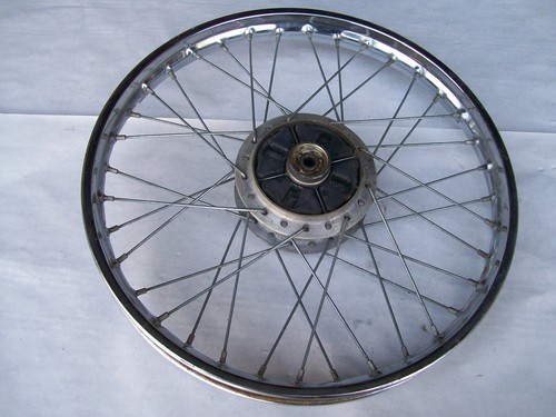 HONDA CL90 REAR WHEEL RIM and BRAKE ASSEMBLY - Picture 2 of 8