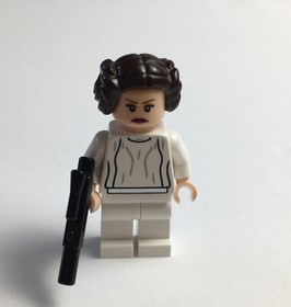Lego Star Wars Princess Leia Minifigure SW0337 From 7965 White dress retired