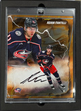2024-25 Fanatics Under Wraps Emanate Hockey Adam Fantilli Orange Auto /25