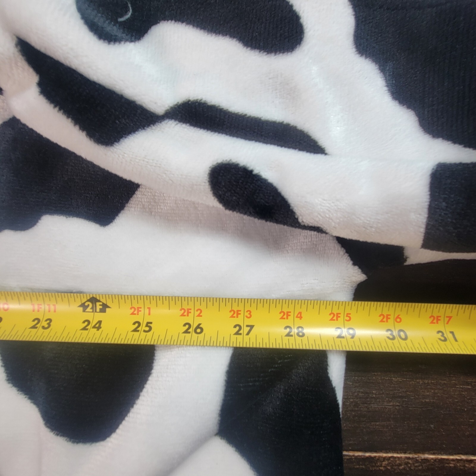 Cow Print Blanket Hoodie Sweatshirt, Oversized Sherpa Wearable Blanket