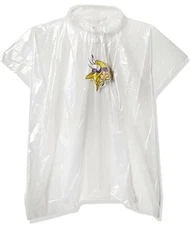 The Northwest Company NFL Minnesota Vikings Lightweight Rain Poncho OSFM