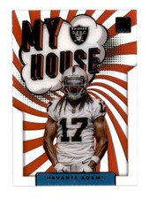 DAVANTE ADAMS 2022 CLEARLY DONRUSS MY HOUSE RAIDERS CLEAR CARD BD7158