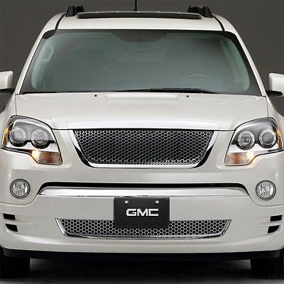 GMC Chrome 3D Logo Black Stainless Steel License Plate, Made in USA — 第 4/4 张图片