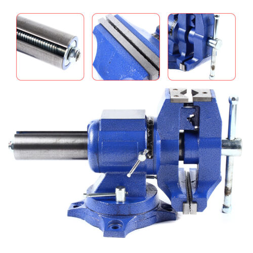 360 Degree Parallel Vice High Quality Jaws Professional Vice Two Axis Rotation - Picture 2 of 14