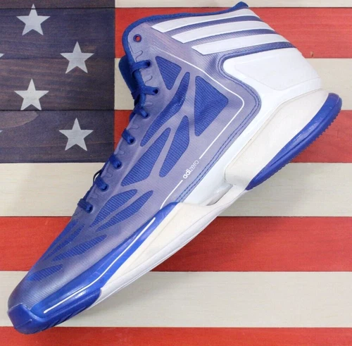 Adidas Crazy Light 2 Blue/White Basketball Shoes VINTAGE OG 2012 [G56408] Men 14