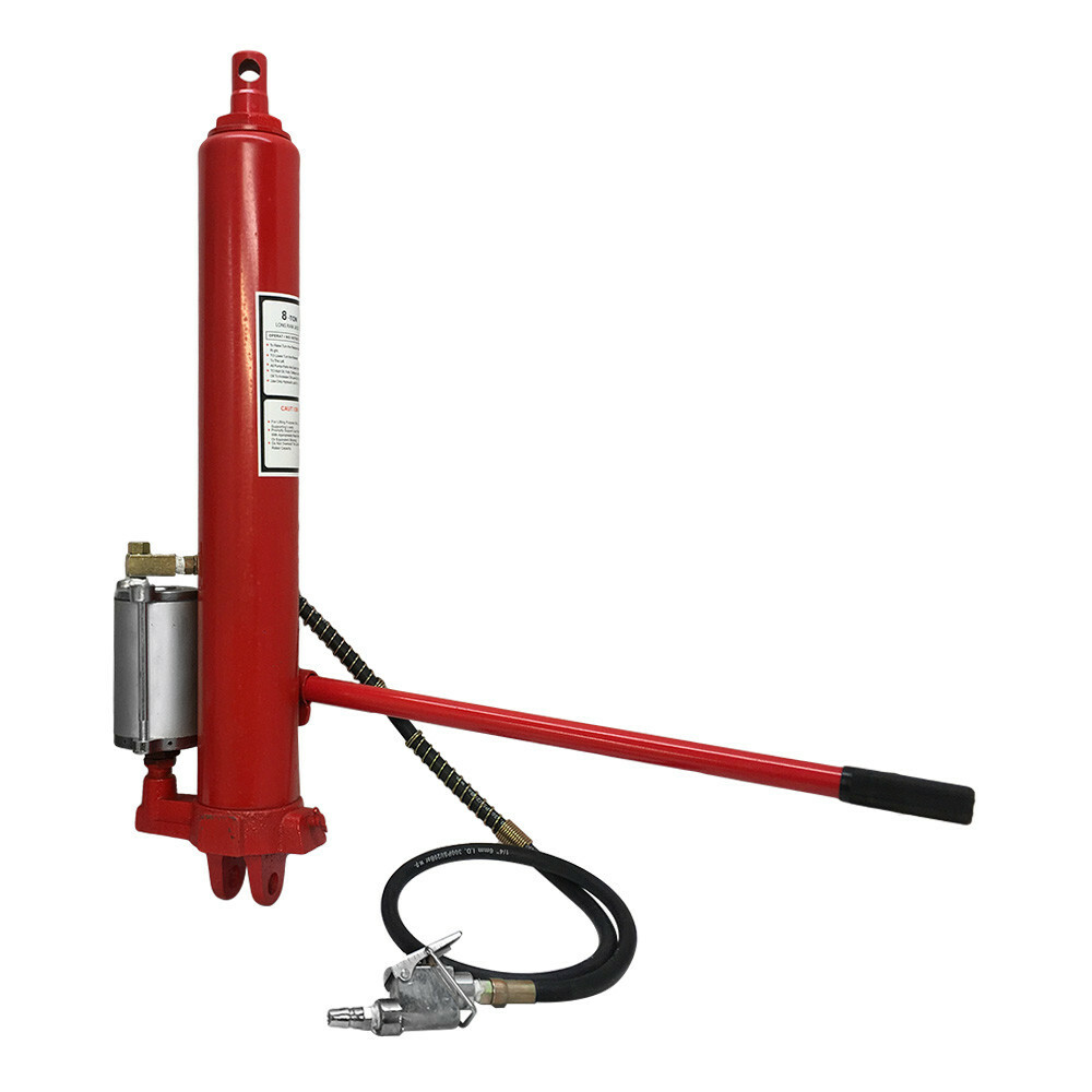 8 Ton Long Ram Hydraulic Air Jack – Single Pump Cherry Picker For Engine Lifting