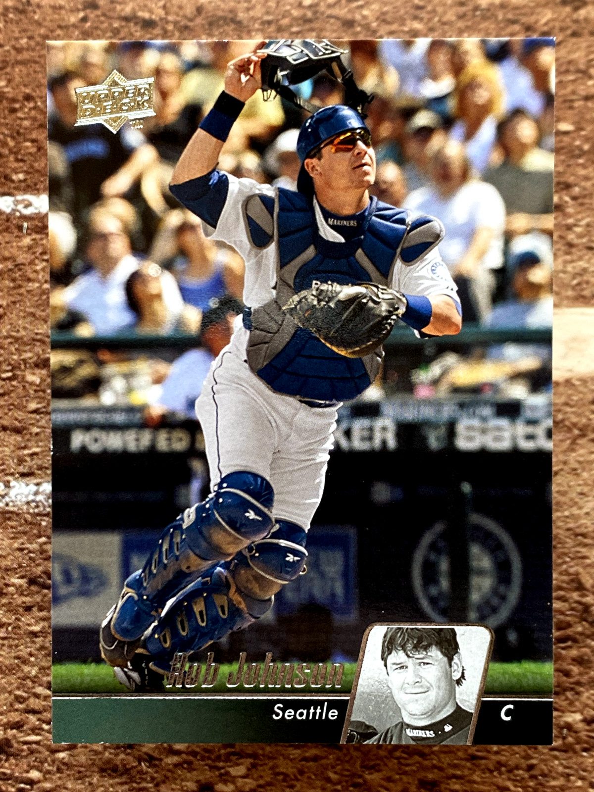 Rob Johnson 2010 Upper Deck #457 Seattle Mariners