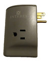 Portable Surge Protector "The Traveler" Gray - 2 Outlet Model # PS5503M - TESTED