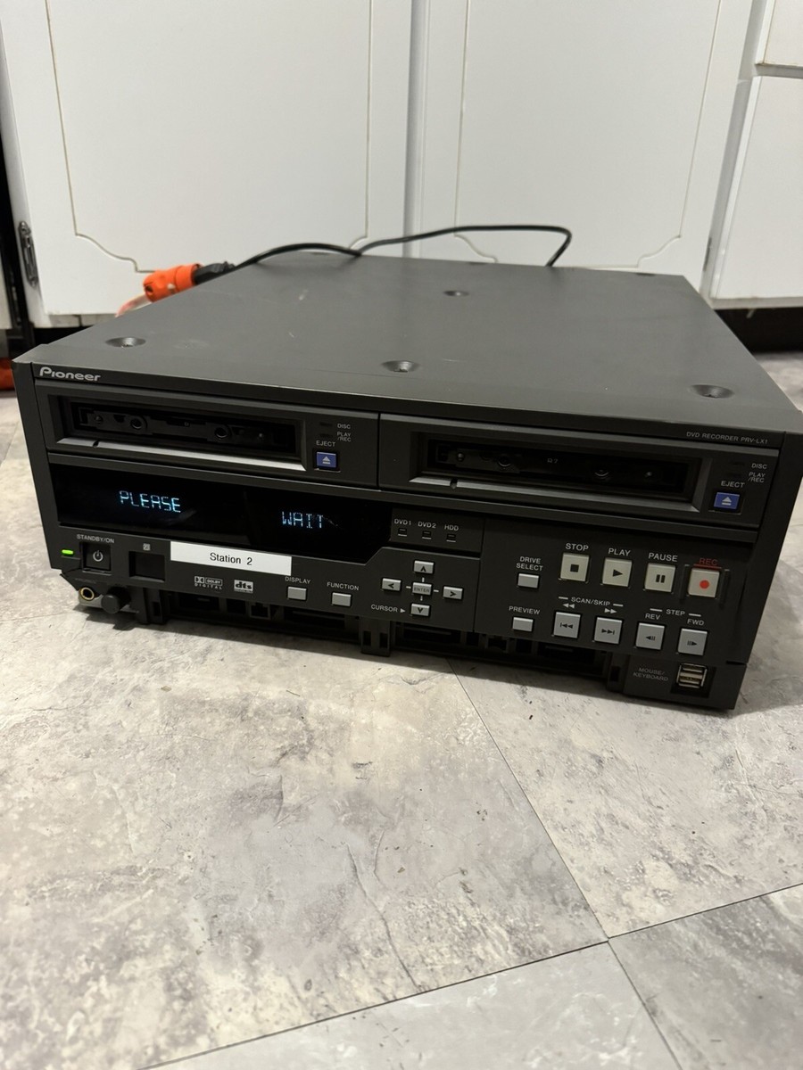 Pioneer PRV-LX1 Vintage DVD Recorder Power Tested. Not Full Pioneer PRV-LX1 Vintage DVD Recorder Power Tested. Not Full