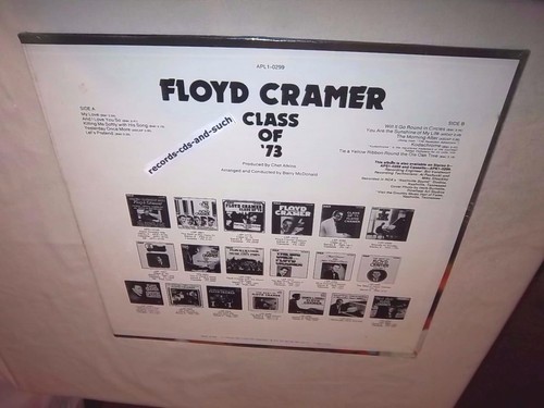 FLOYD CRAMER-CLASS OF '73-RCA APL1-0299 NEW SEALED LP - Picture 2 of 2