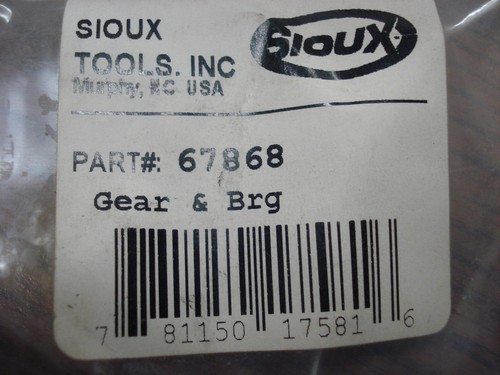 SIOUX Tools 67868 Gear Replacement NEW - Picture 3 of 3