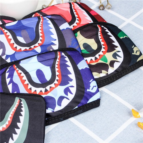 Shark Mouth Fashion Cotton Cloth Masks Half Face Mouth Cover Camo Collection - Picture 5 of 15